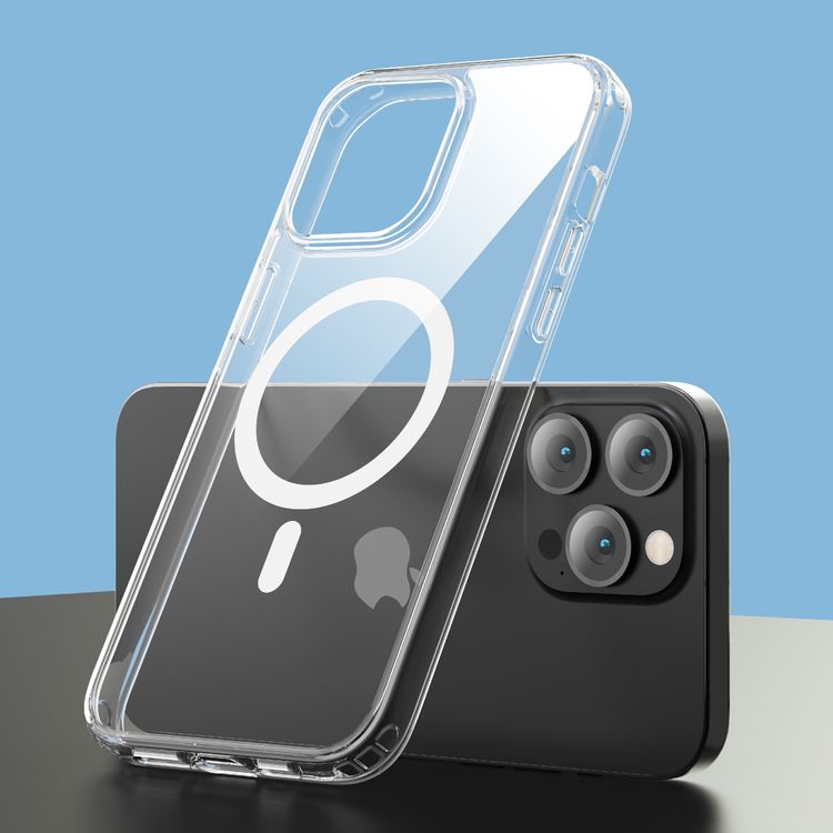Devia Pure Clear Magnetic Shockproof Case iPhone 14 Pro Max - Clear