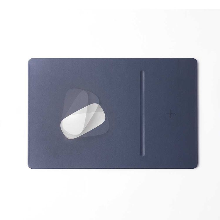 Pout Hands 3 Pro Fast Wireless Charging Mouse Pad - Midnight Blue