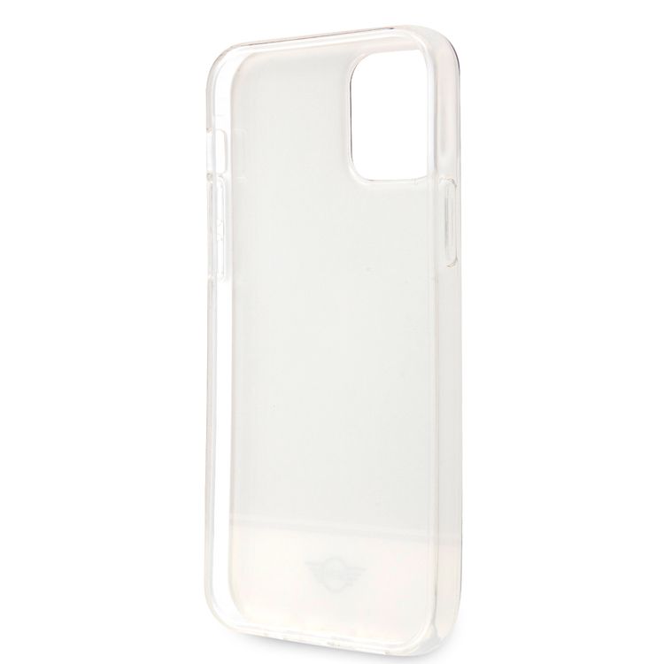 Mini Cooper PC/TPU Bottom Stripe Hard Case for iPhone 12 / 12 Pro (6.1") - Red