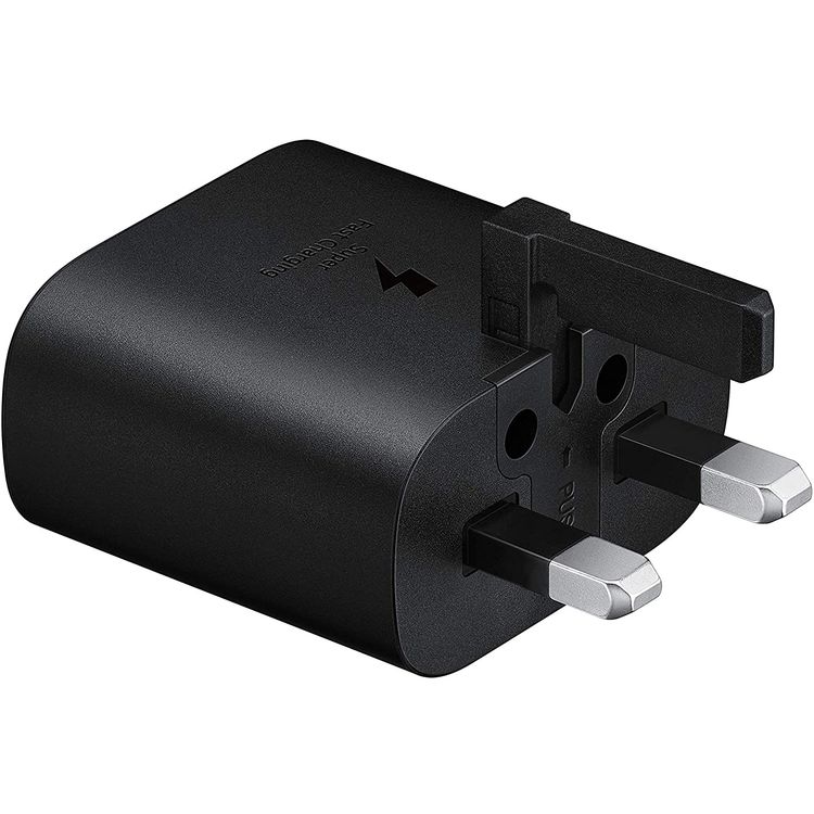 Samsung Type-C Wall Charger, 25W PD USB-C Adapter, Fast Charging Compact Design Charger Compatible for Samsung Galaxy S10 5G, A80, A70 & Other USB PD 3.0 Devices - Black