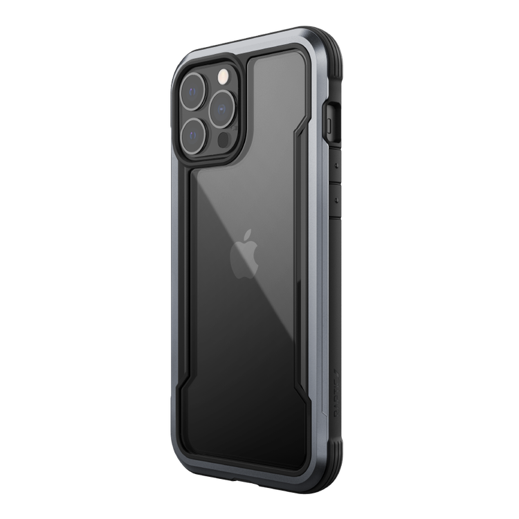 X-Doria Raptic Shield Pro Case with Sleek Design Compatible for iPhone 13 Pro Max (6.7") Durable Aluminum Frame, Easy Access to All Ports, 10ft Drop Tested, Shock Absorbing