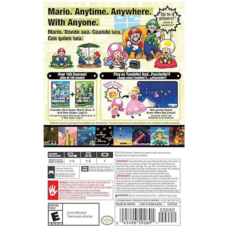 New Super Mario Bros. U Deluxe (Nintendo Switch)
