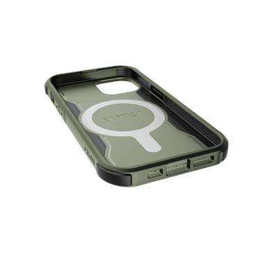 تم تصميم X-Doria Raptic Fort خصيصًا لجهاز MagSafe iPhone 14 - أخضر