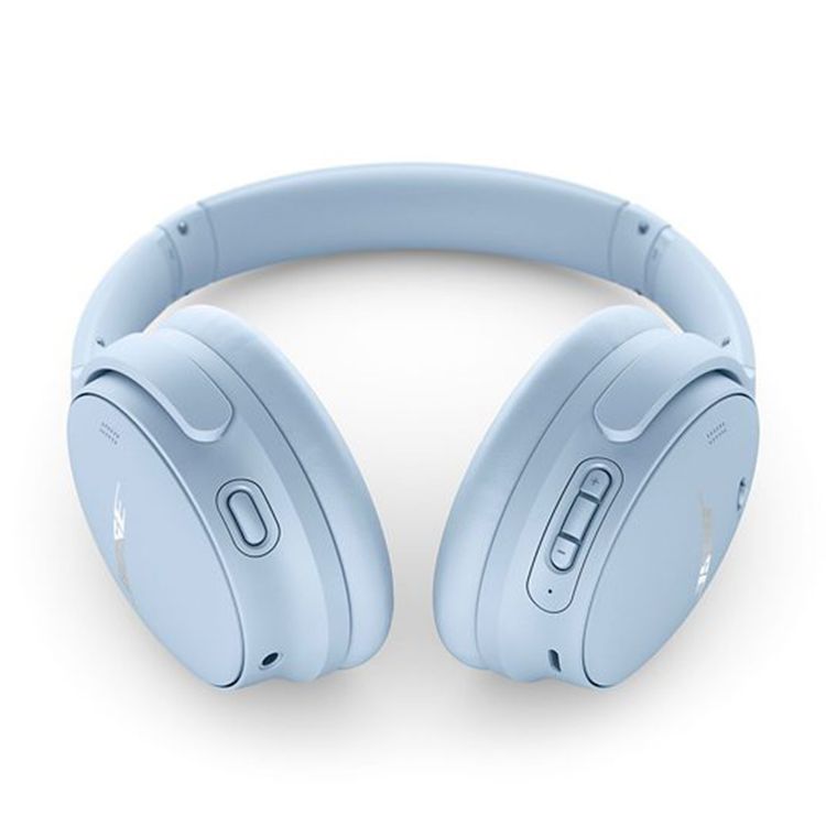 Bose QuietComfort Wireless Headphones with Bluetooth & AUX Connection, Up to 24 Hours Battery Life, Active Noise Cancellation, High-Fidelity Audio, Water Resistant - Moon Stone