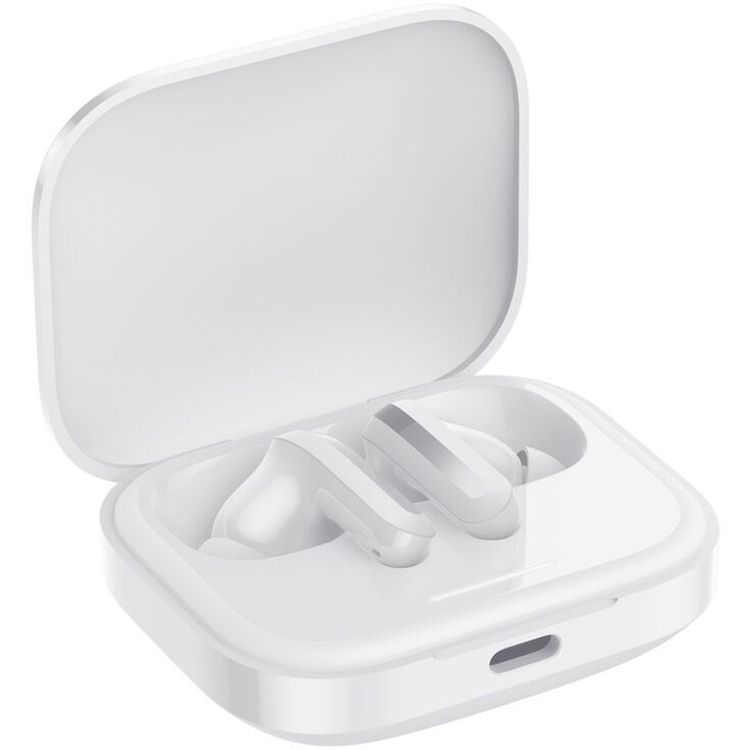 Xiaomi Redmi Buds 5 True Wireless Earbuds, Four Sound Effects Settings, Touch Controls, 54mAh Earbuds Battery Capacity, Type-C Charging Port, 10 m Communication Range - White