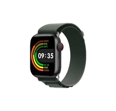 Porodo Magnifico 2 Smartwatch with Health Monitoring, Activity Tracker, Multiple Sport Modes, Camera Shutter, Voice Assistant, 200mAh Battery Capacity - Green