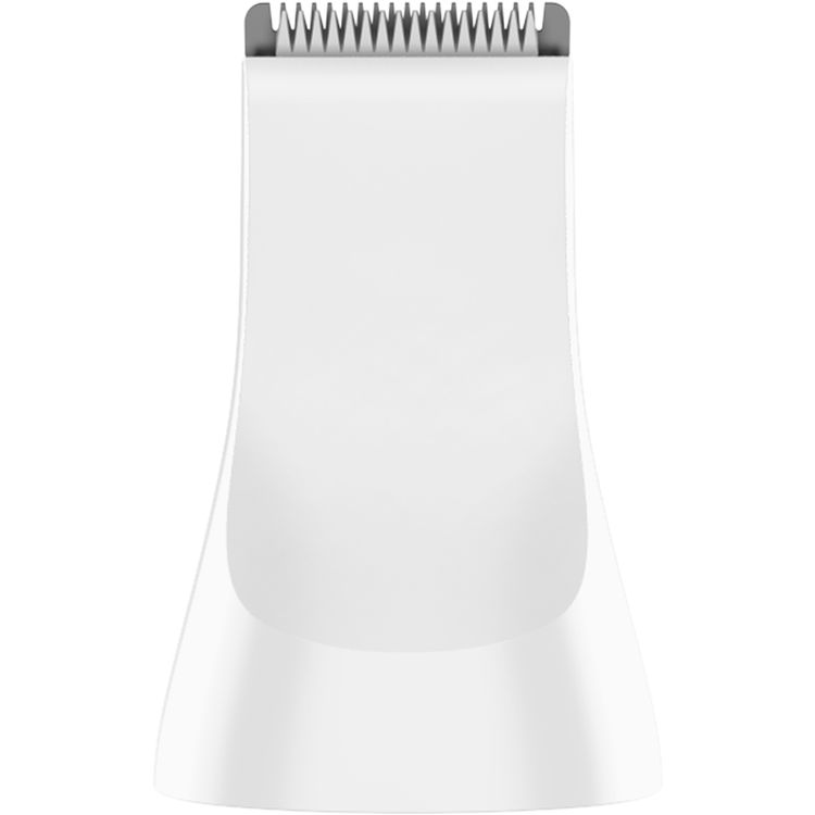 بورودو 4 في 1 ماكينة حلاقة كهربائية للوجه والجسم مع شاشة LED ذكية، شفرات سيراميكية دقيقة، إضاءة مدمجة، حلاقة للجسم بالكامل، وقت عمل 1.5 ساعة - أبيض