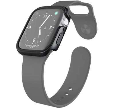 حافظة X-Doria Defense Edge مقاس 40 ملم لساعة Apple - فحمي