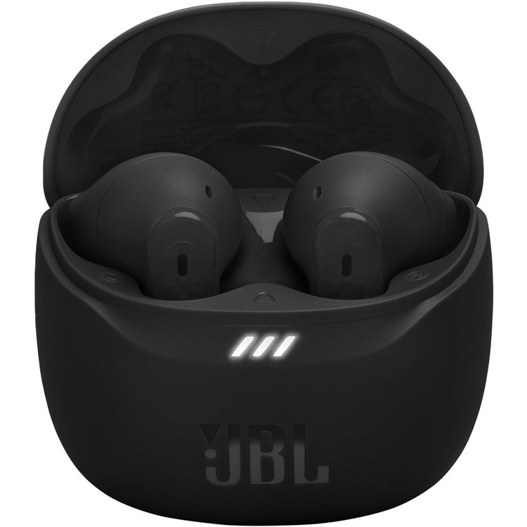سماعات JBL Tune Flex 2 مع صوت JBL Pure Bass، تطبيق JBL Headphones، عمر بطارية يصل الي 48 ساعة و وقت شحن لمدة ساعتين - أسود 