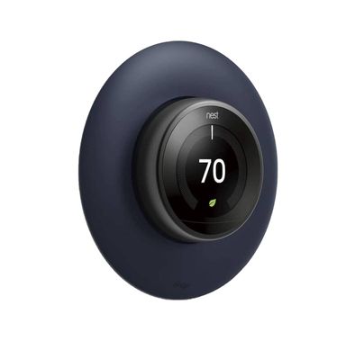 Elago Wall Plate Cover Suitable for Google Nest Thermostat Wall Plate Compatible with Nest Learning Thermostat 1st/2nd/3rd - Blue