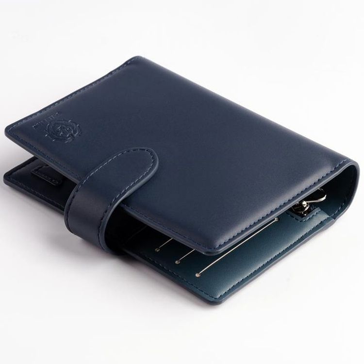 Green Lion Passport Pouch  - Blue