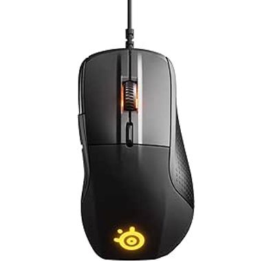 SteelSeries Rival 710 Gaming Mouse - 16,000 CPI TrueMove3 Optical Sensor - OLED Display 62334 - Black