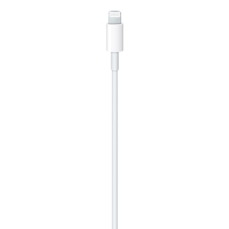 Apple USB-C to Lightning Cable 1m ; tangle free, lightweight, fast charging - White