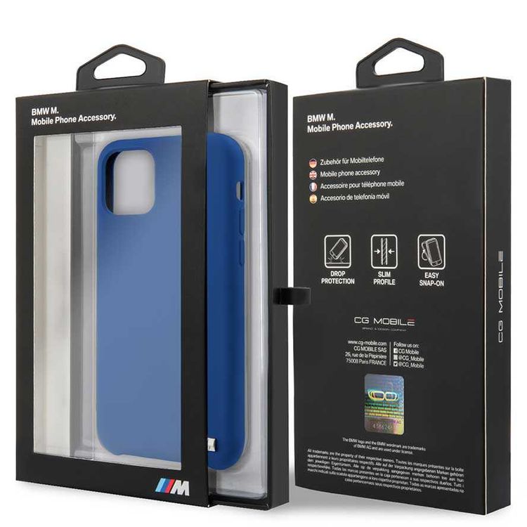 CG Mobile BMW M Hard Case Silicone Compatible For iPhone 11 Pro (5.8") Officially Licensed, Shock Resistant, Scratches Resistant, Easy Access -