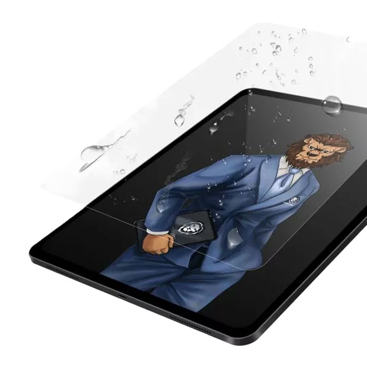 واقي شاشة زجاجي عالي الدقة من Green Lion لجهاز iPad الجيل العاشر مقاس 10.9 بوصة، مقاوم للكسر، مناسب للحافظات، حماية من الحافة إلى الحافة، سهل اللصق، مضاد لبصمات الأصابع والخدوش والتلف - شفاف 