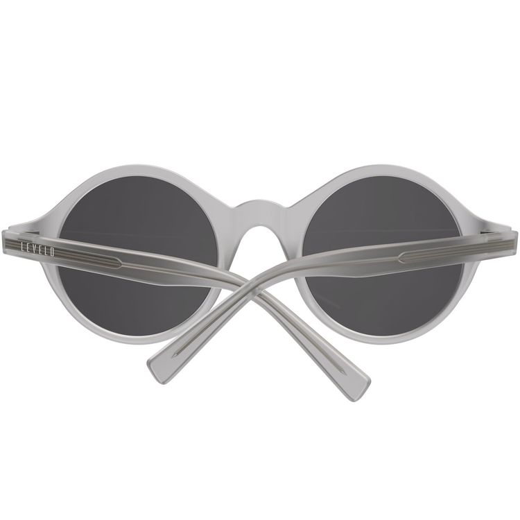 نظارات Levelo Sicily الشمسية المستقطبة مع حماية للعيون من الأشعة فوق البنفسجية UV400، عدسات مقاومة للخدوش، راحة في الارتداء طوال اليوم، تصميم يصلح للجنسين، وضوح مستقطب، إطار خفيف الوزن TR90 - شفاف