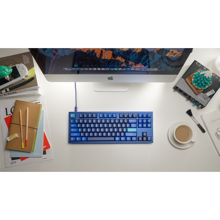 Keychron Q3 QMK Custom Hot - Navy Blue