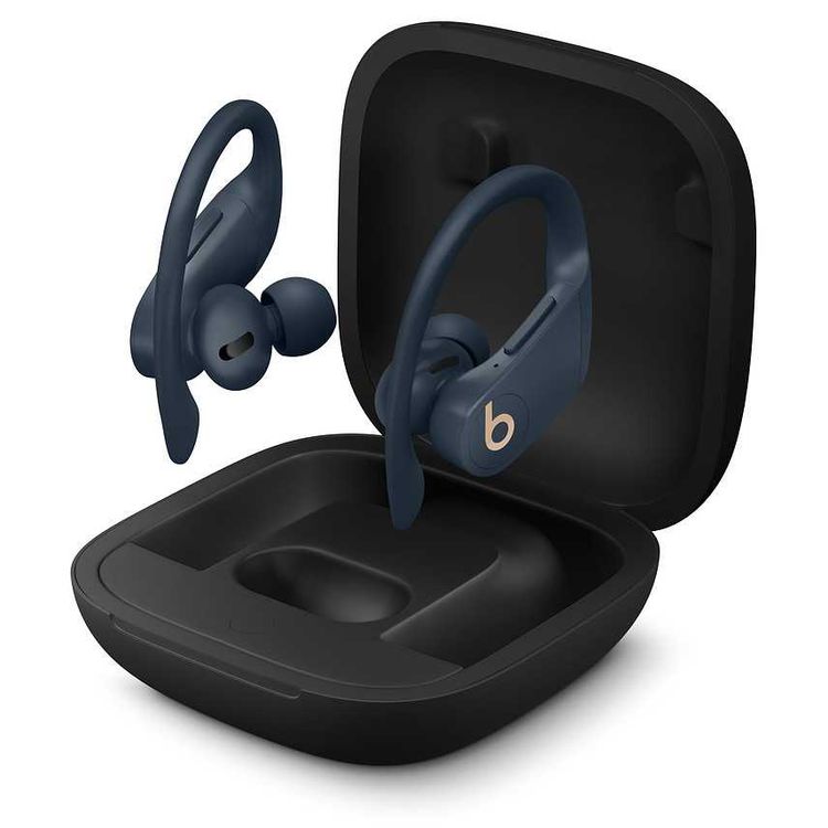 Beats Powerbeats Pro MV702-NAVY Wireless In-ear Headphones Adjustable, secure-fit Ear hooks, Auto play/pause, Lightweight- Navy Blue