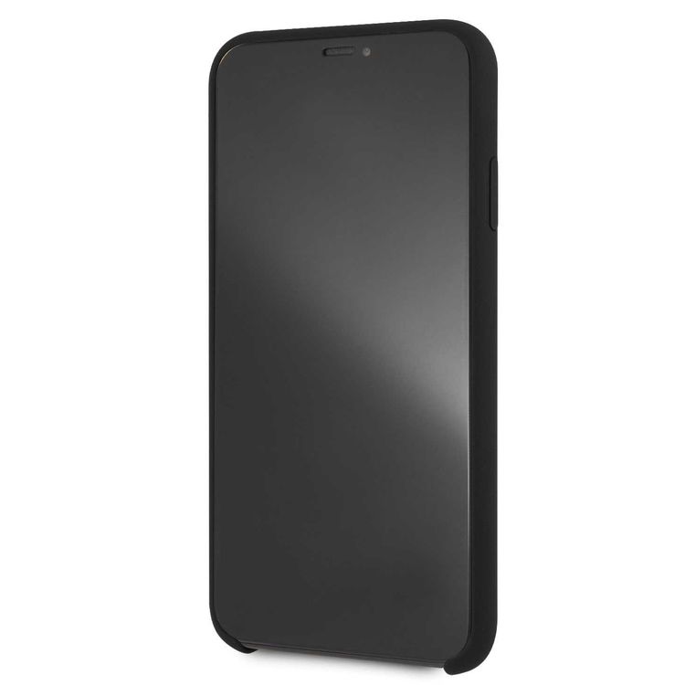 Maserati Silicone Hard Case for Apple iPhone Xs Max - Black