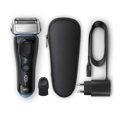 Braun Series 8 8325S Wet & Dry Shaver - Black / Blue
