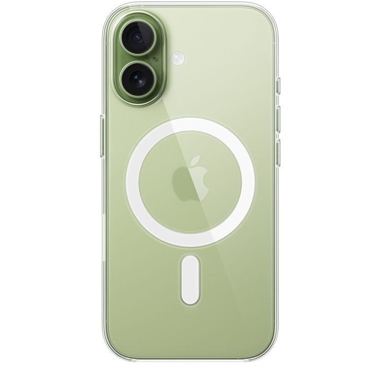 Apple iPhone 17 Clear Case with MagSafe, Drop Protection, Built-in Powerful Magnets, Anti-Yellowing & Anti-Scratch Design - Clear