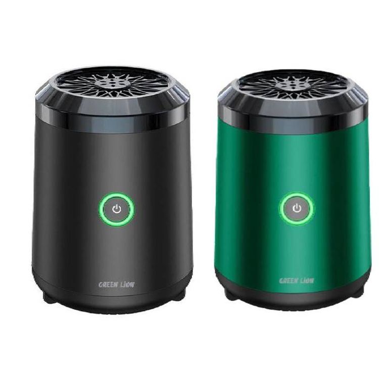 Green Lion Mini Bakhour 2 with Off Protection Mechanism, High-Quality Incense Burner, 2000mAh Battery Capacity, 10-15 Times of Operation, Compact & Portable Design, Type-C Charging Port - Green