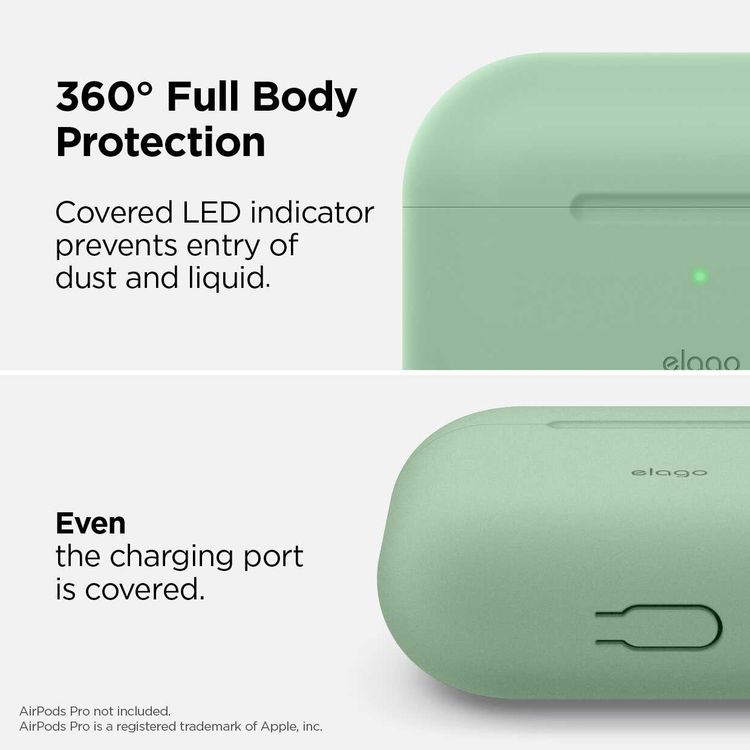 Elago Original Hang Case for Airpods Pro - Pastel Green