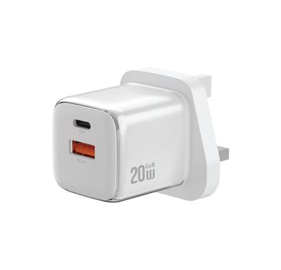 Green Lion Reva Dual Port Wall Charger with Fast Charge S...