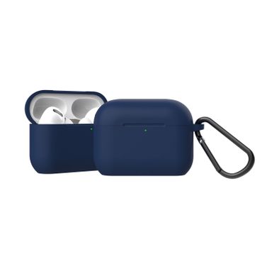 Green Lion Berlin Series Silicone Case for Airpods Pro 3 with Full Protection Design, Slim & Lightweight, Anti Fingerprint, Anti Scratch, Premium Quality, Unique Design - Dark Blue