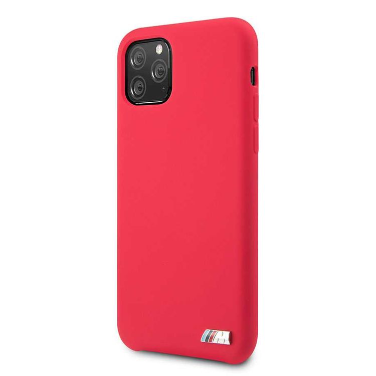 CG Mobile BMW M Hard Case Silicone For iPhone 11 Pro (5.8"), Shock & Scratch Resistant, Shock & Drop Protection Back Cover Officially Licensed - Red