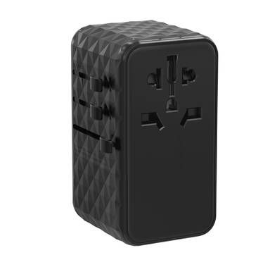 Powerology 4-Port Universal GaN Super Charger - Black