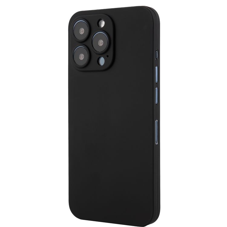 Devia 2 in 1 Ultra-Thin Tempered Glass Protective Case Compatible for iPhone 13 Pro Max (6.7") Easy Installation, Screen Guard Anti Scratch & Impact Protection - Black