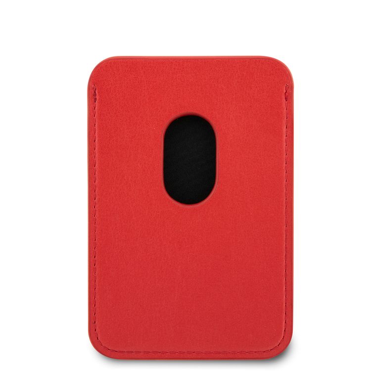 Ferrari Cardslot Magsafe PU Leather - Red