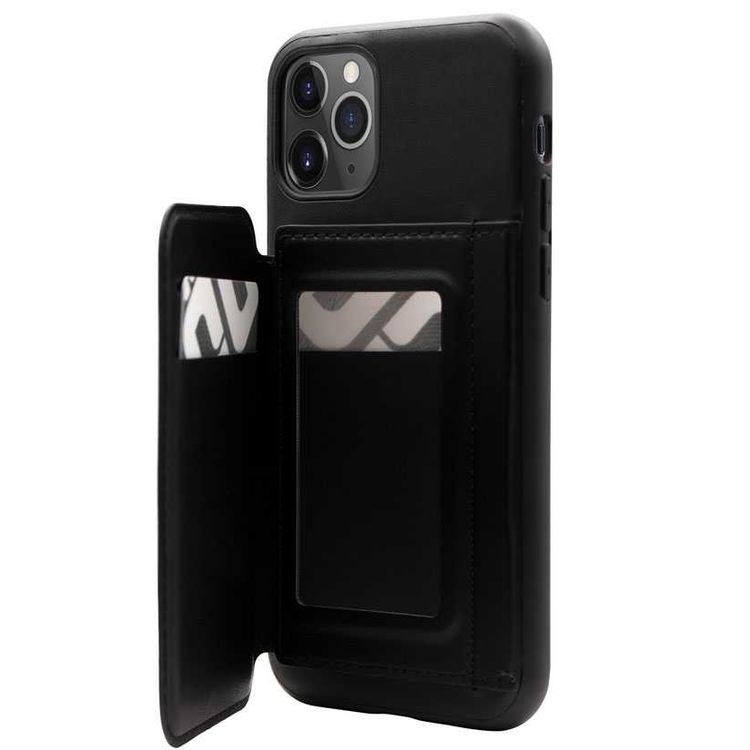 Habitu Odessa Mirror Folio Case for iPhone 11 Pro - Black