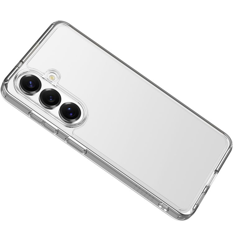 Levelo Clara Clear Case for Samsung S26, Raised Camera Edges, Scratch Resistance, Precision Fit, Shock-Resistant Bumper - Clear