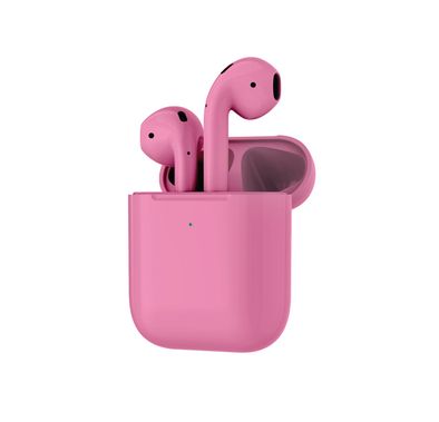 Porodo Blue Deep Bass Wireless Earbuds 2, One-Step Pairing, Comfortable Fit, Independent Earbuds, Touch Control, Deep Bass - Pink