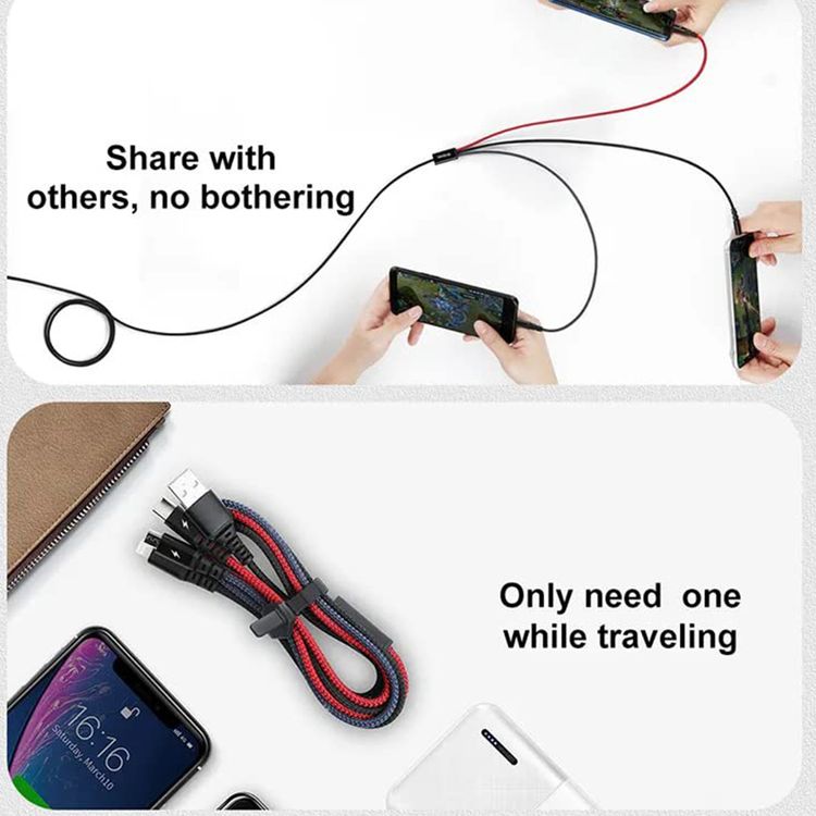 Mcdodo 2 in 1 Cable 1.2m 2.4A