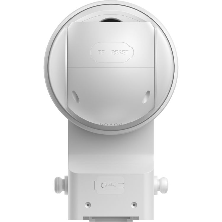Powerology Built-in Solar Pan & Tilt Outdoor Camera, Lithium Battery, 5200mAh Rechargeable Battery, 1.5 W Solar Panel, 1269 × 2304P Camera Resolution, 10m Infrared Recording Distance - White