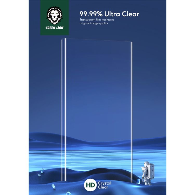 Green Lion 3D UV Glass High Definition Full Glue Glass - Samsung S23 Ultra - Clear