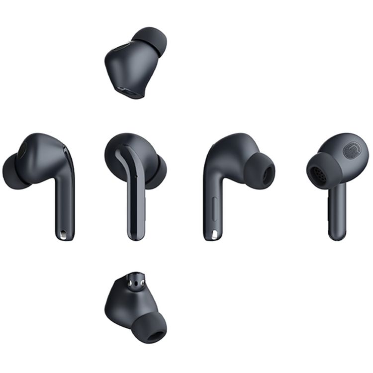 Xiaomi Buds 3T Pro True Wireless Earbuds, Hi-Fi Sound Quality, Dual Transparency Mode, Up to 24 Hours Battery Life, 10 m Operating Distance, Type-C Charging Port - Carbon Black