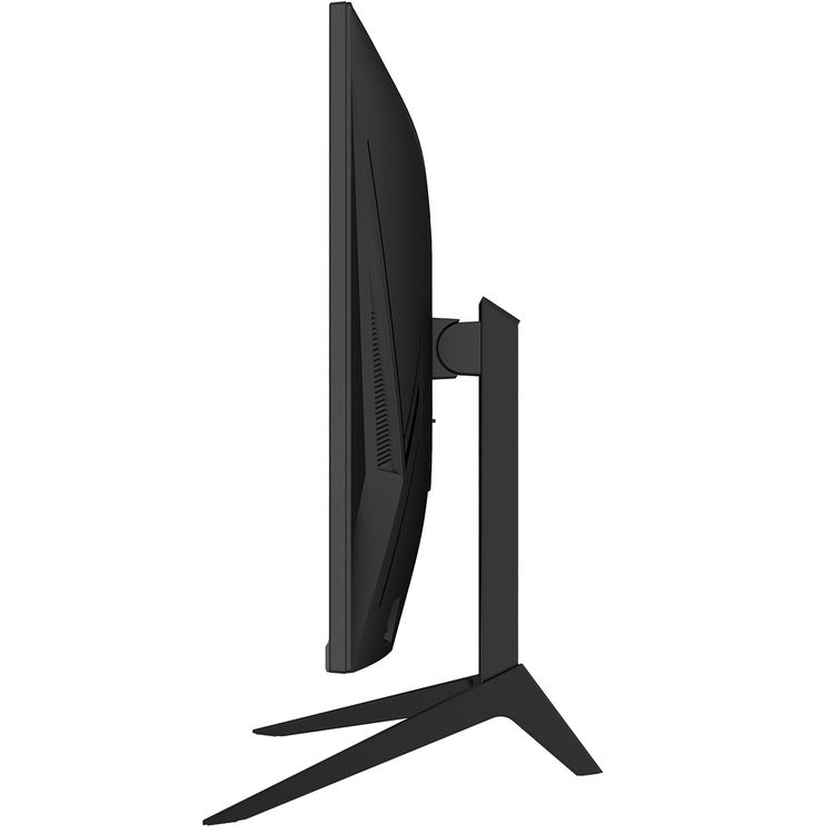 Porodo Gaming 27" FHD 120Hz Gaming Monitor, Borderless Design, 178° Viewing Angle, RGB Lighting, Overdrive Function, Durable Metal Stand, E-LED Backlight Type, 16.7M Display Colors - Black
