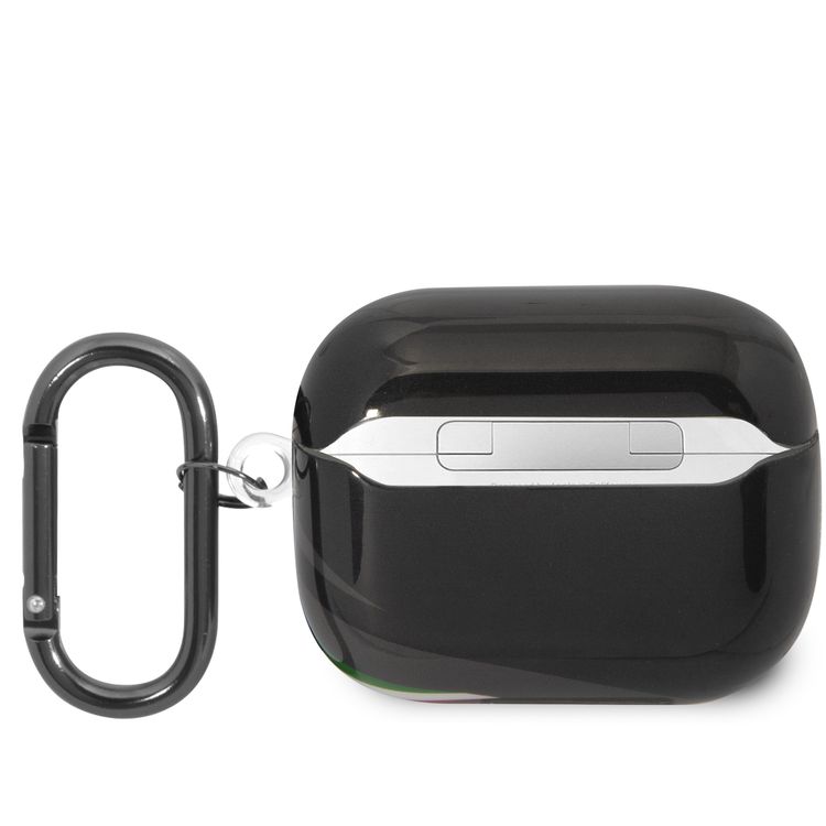 CG MOBILE Ferrari TPU Case with Double Layer Design Shockproof Case Cover Portable & Protective with Scratch Protection, Resistant to Damage Compatible with Airpods Pro - Black