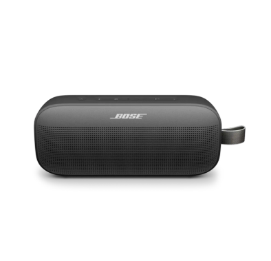 Bose Soundlink Flex II ( 2nd Gen) Bluetooth Speaker, Portable, Bluetooth 5.3, IP67, Google Fast Pair, Built-in Microphone for Calls - Black