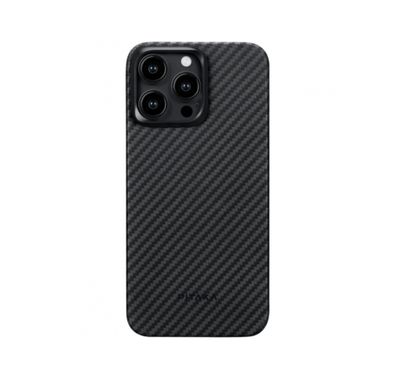 Pitaka iPhone 15 Pro For MagEZ Case 4 1500D - Black/Grey Twill