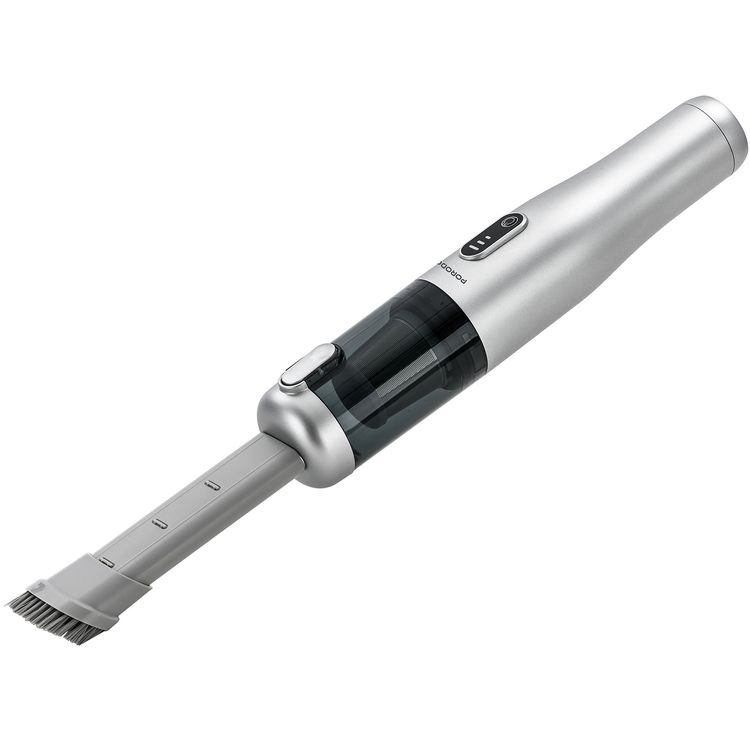 Porodo 9-in-1 Blower & Vacuum Cleaner with Multiple Blowing Nozzles, 110W Rated Power, 38 Minutes Working Time, 0.2L Dust Cup Capacity, Washable HEPA Filter, Brushless Motor, USB-C Charging Port - Gray