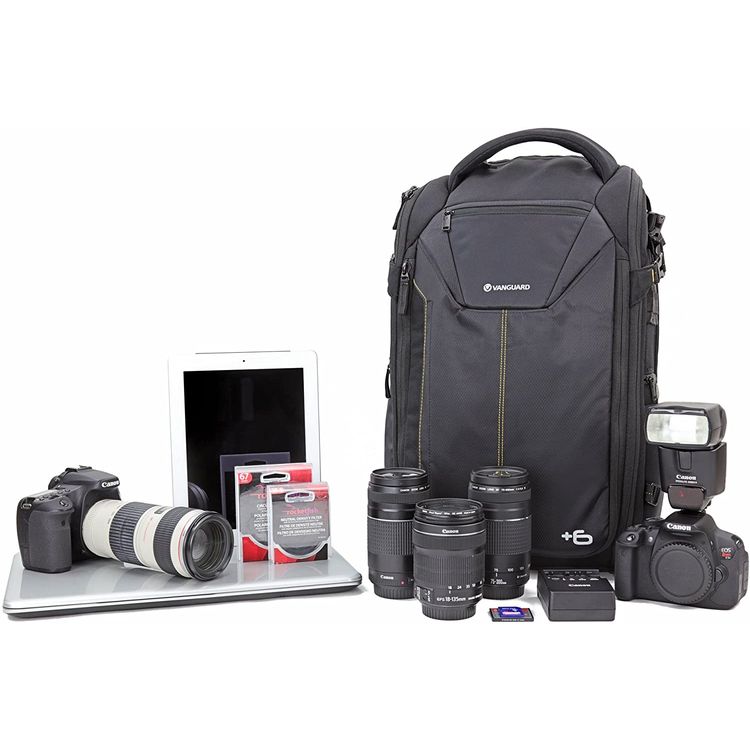 Vanguard Alta Rise 48 Camera Backpack, Alta Access 48, Black