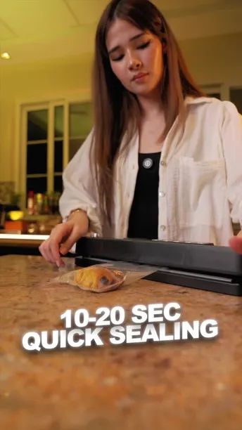 Green Lion Vacuum Sealer Pro in UAE |  Airtight Storage - Black Color | (GNVACPROBK)