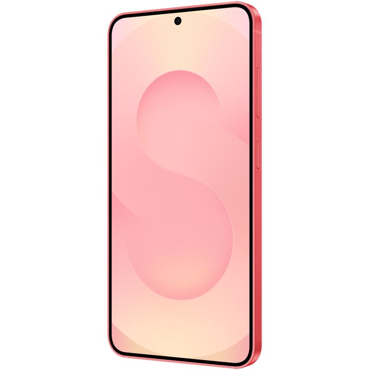 سامسونج جالاكسي S25 بسعة 128GB، وحجم شاشة 6.2 بوصة، ومعالج ثماني النواة، وتقنية شبكة 5G، وتصميم مستدير، وكاميرا خلفية 50 ميجابكسل، إصدار الشرق الأوسط - الأحمر المرجاني.