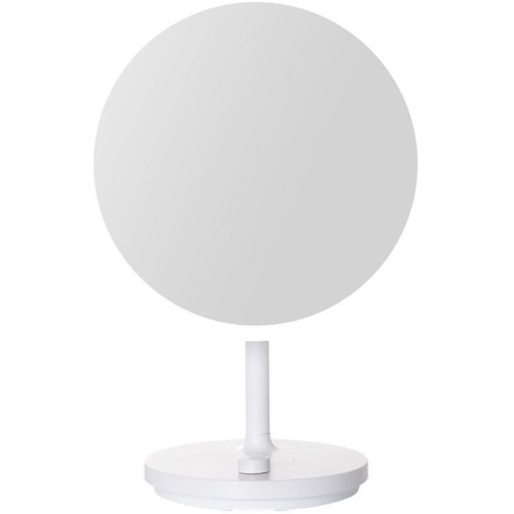 Jordan & Judy LED Makeup Mirror (NV535) with 4200mAh Battery capacity, ABS plastic Body material, 9 Inch High-Resolution Large Mirror - White