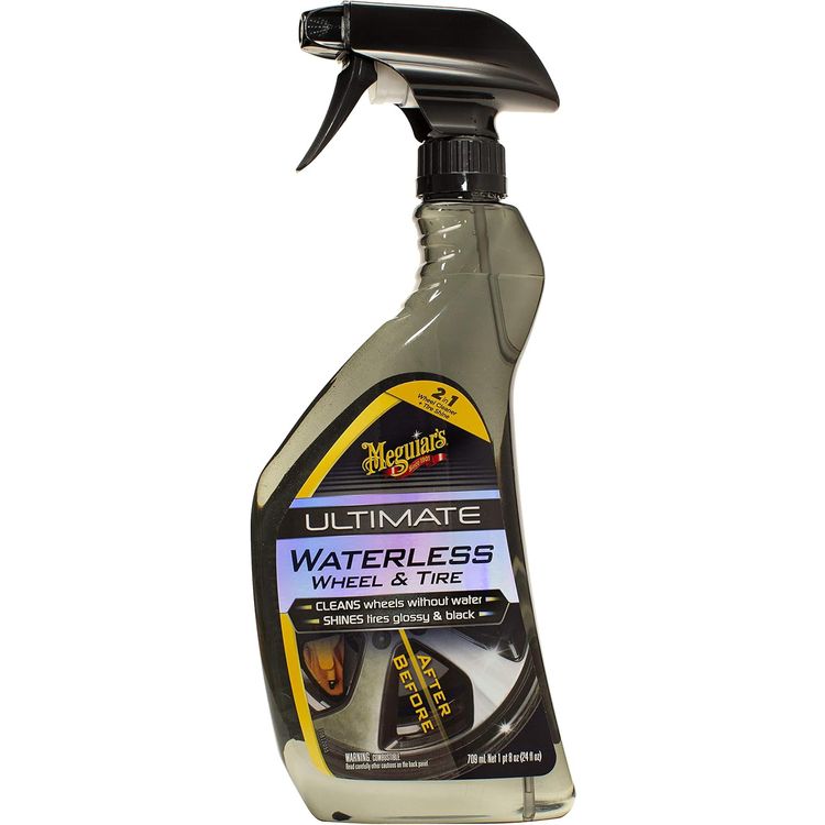 Meguiar's Ultimate Waterless Wheel & Tire Dressing, Spray Bottle, 709ml